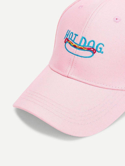 Embroidered Food Baseball Cap--Des Mess