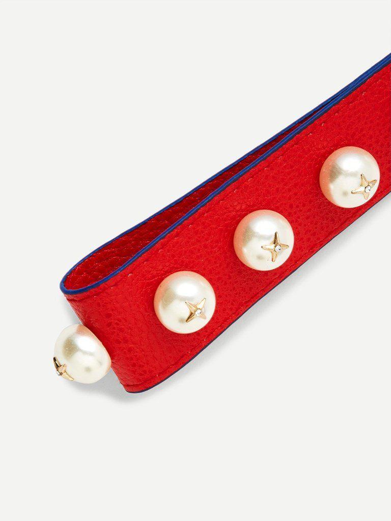 Faux Pearl Design Keychain-others-Des Mess