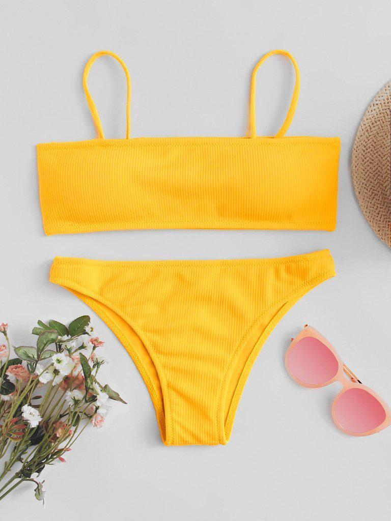 Adjustable Straps Bikini Set-swimwear-Des Mess