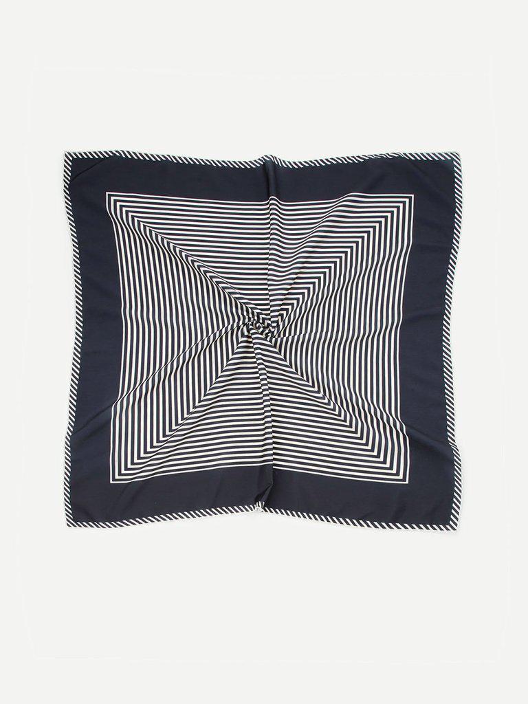 Striped Pattern Bandana-accessories-Des Mess
