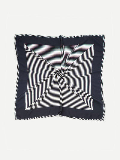 Striped Pattern Bandana-accessories-Des Mess