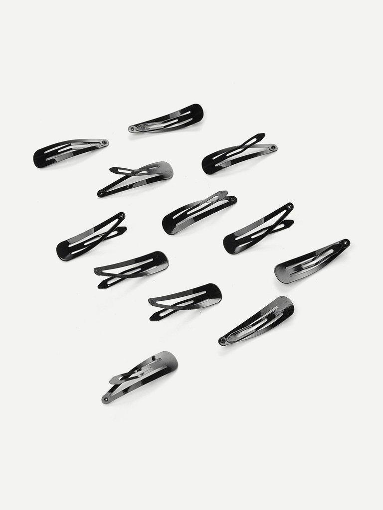Hair Clip 12pcs-hair-Des Mess