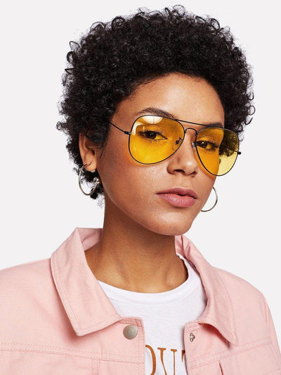 Top Bar Aviator Sunglasses-accessories-Des Mess