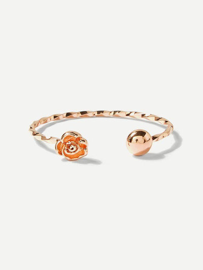 Twisted Rope Cuff Bangle--Des Mess