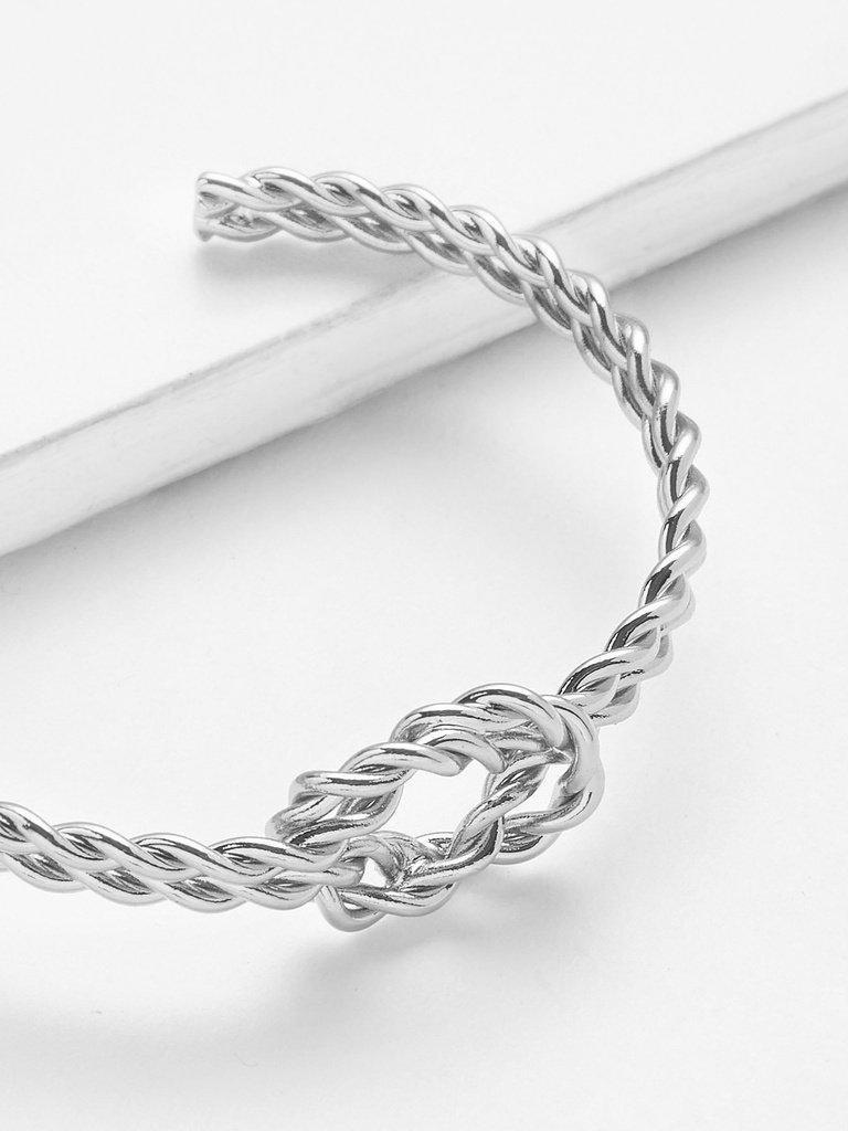Double Layered Twist Cuff Bangle--Des Mess
