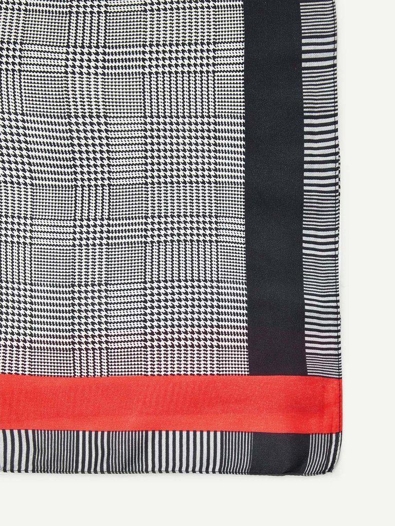 Houndstooth Pattern Bandana-accessories-Des Mess