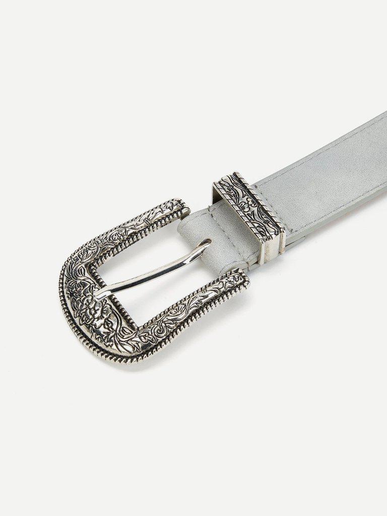 Double Western Buckle Belt-accessories-Des Mess