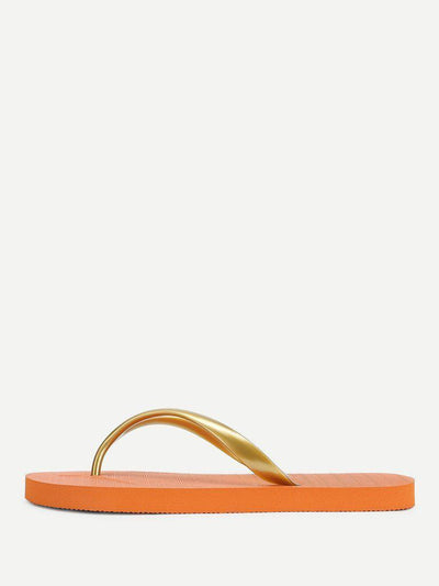 Letter Toe Post Sandals-shoes-Des Mess