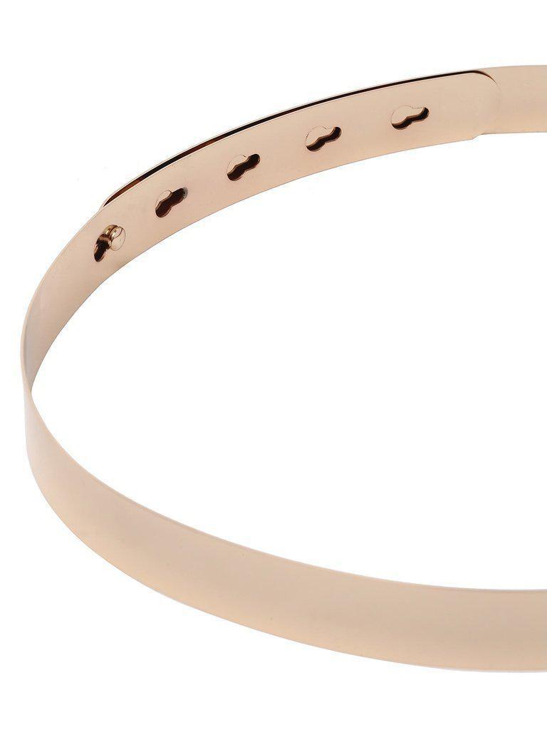 Full Metal Waist Belt - Gold-accessories-Des Mess
