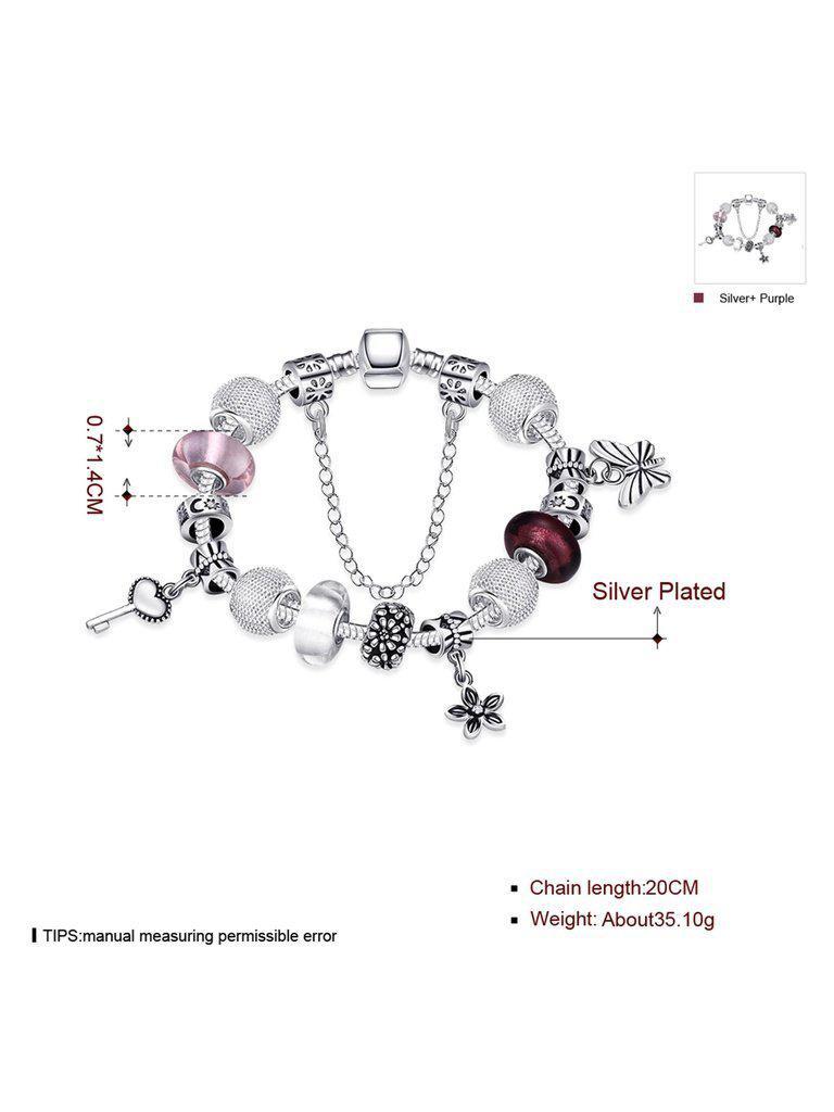 Butterfly And Chain Detail Bracelet-jewelry-Des Mess