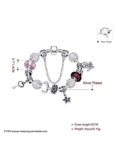 Butterfly And Chain Detail Bracelet-jewelry-Des Mess