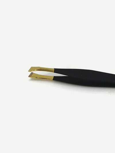 Stainless Steel Eyebrow Tweezers-makeup-Des Mess