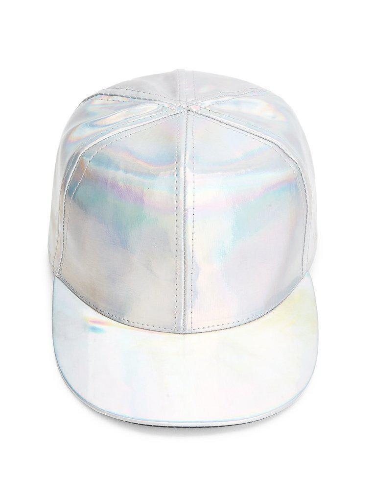 Metallic Snapback Hat--Des Mess