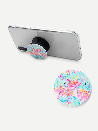 Flamingo Pattern Multi-Functional Phone Holder-others-Des Mess