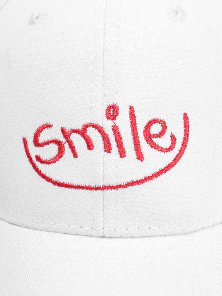 Embroidered Letter Baseball Cap-accessories-Des Mess