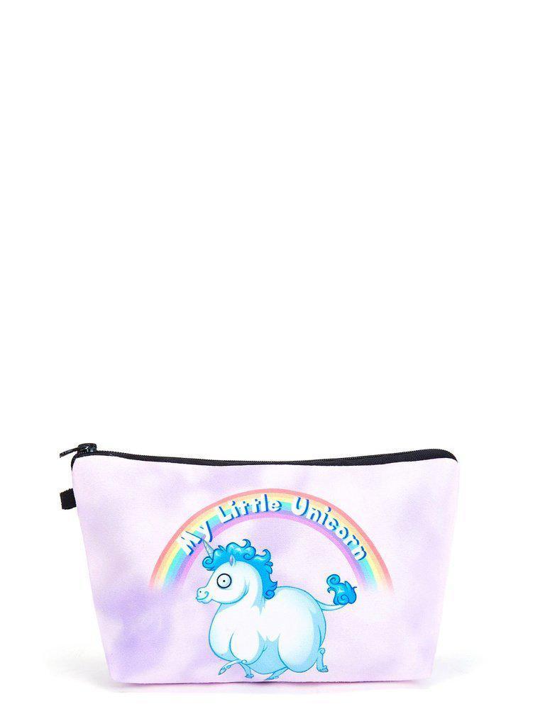 Animal Print Zipper Pouch-makeup-Des Mess