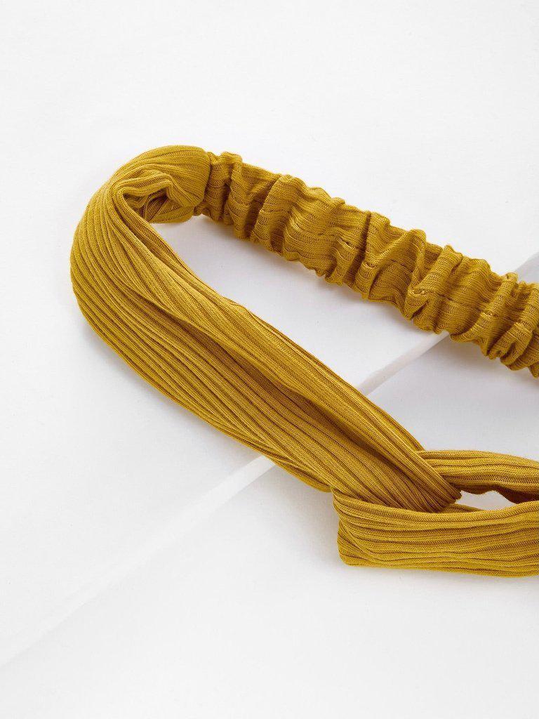 Ribbed Twist Headband-hair-Des Mess