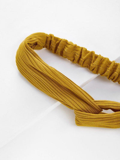 Ribbed Twist Headband-hair-Des Mess