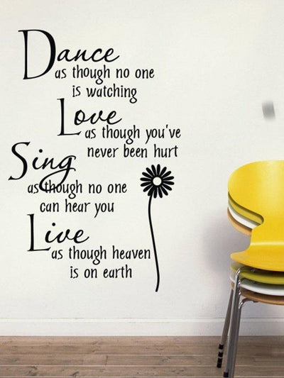 Poetry Wall Sticker-others-Des Mess