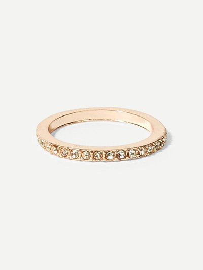 Simple Rhinestone Ring-jewelry-Des Mess