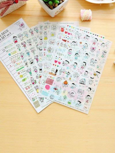Cartoon Sticker 6sheets-others-Des Mess
