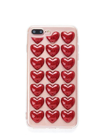 Heart Pattern iPhone Case-others-Des Mess