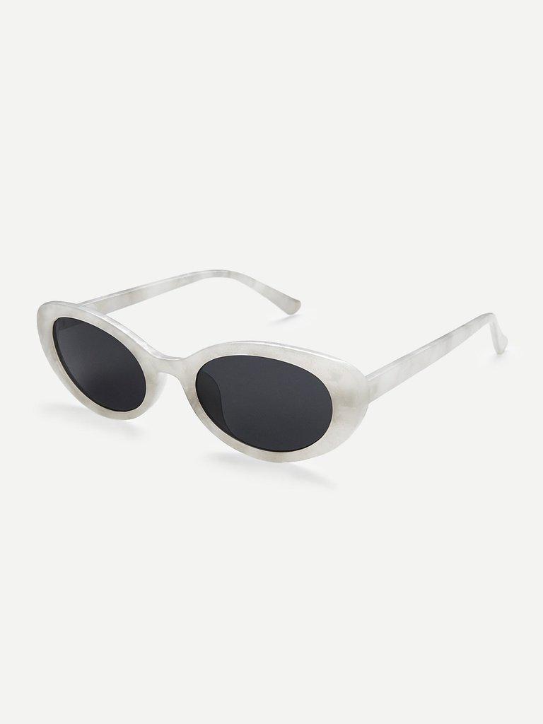 Two Tone Cat Eye Sunglasses-accessories-Des Mess
