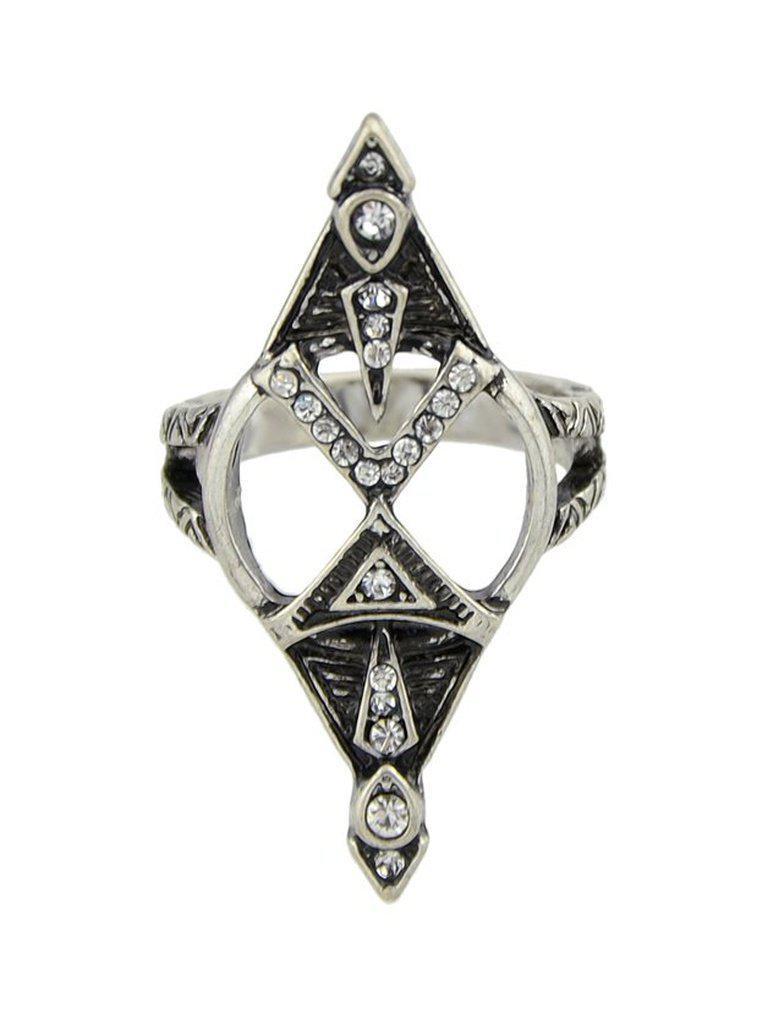 Diamond Hollow Ring-jewelry-Des Mess