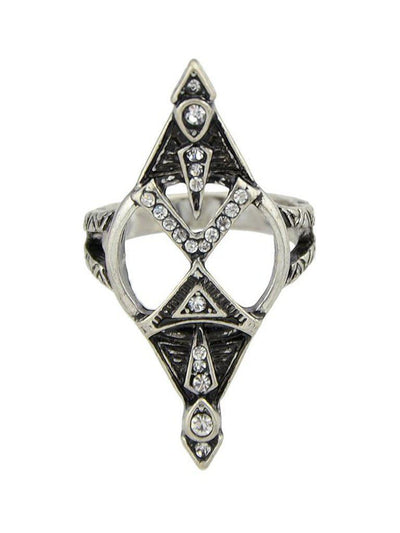 Diamond Hollow Ring-jewelry-Des Mess