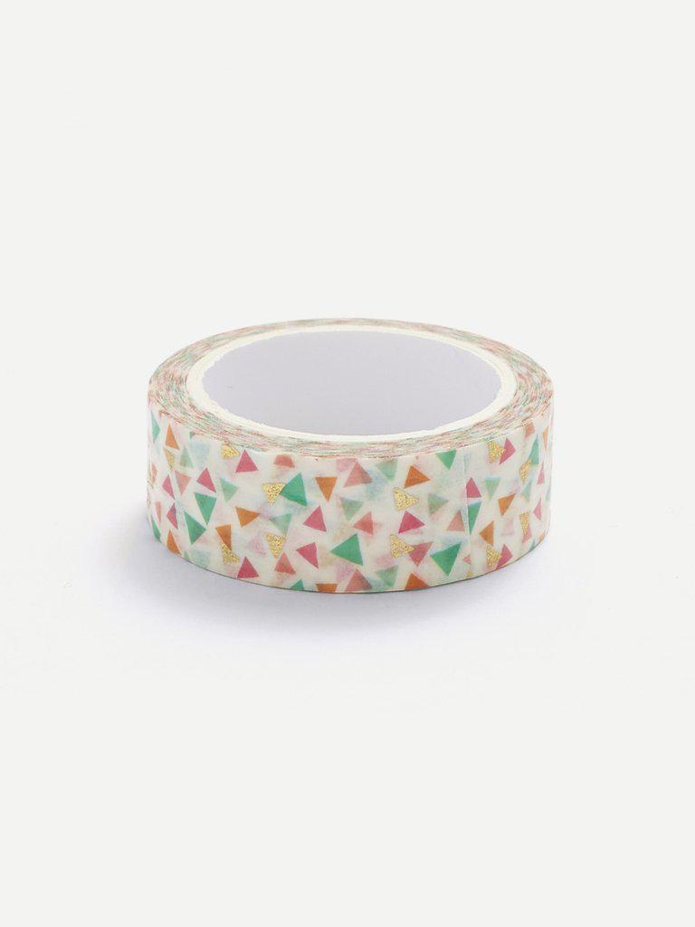 Triangle Print Masking Tape-others-Des Mess