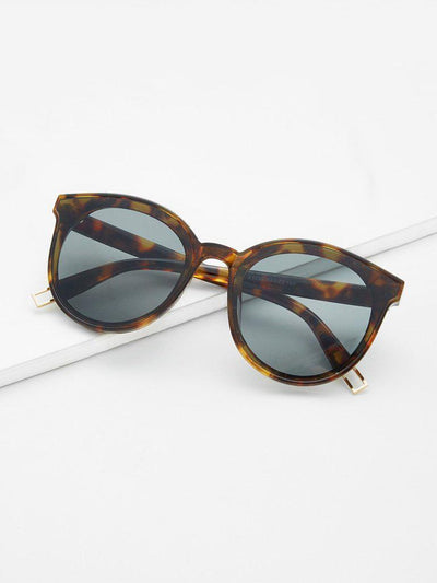 Cat Eye Mirror Lens Sunglasses-accessories-Des Mess