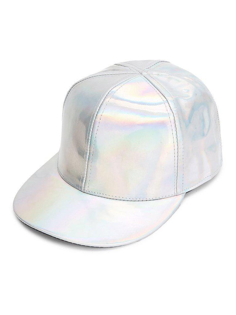 Metallic Snapback Hat--Des Mess
