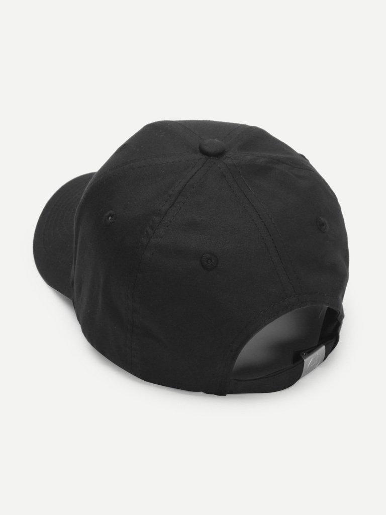 Embroidered Letter Baseball Cap-accessories-Des Mess