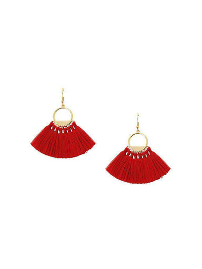 Tassel Drop Earrings-jewelry-Des Mess