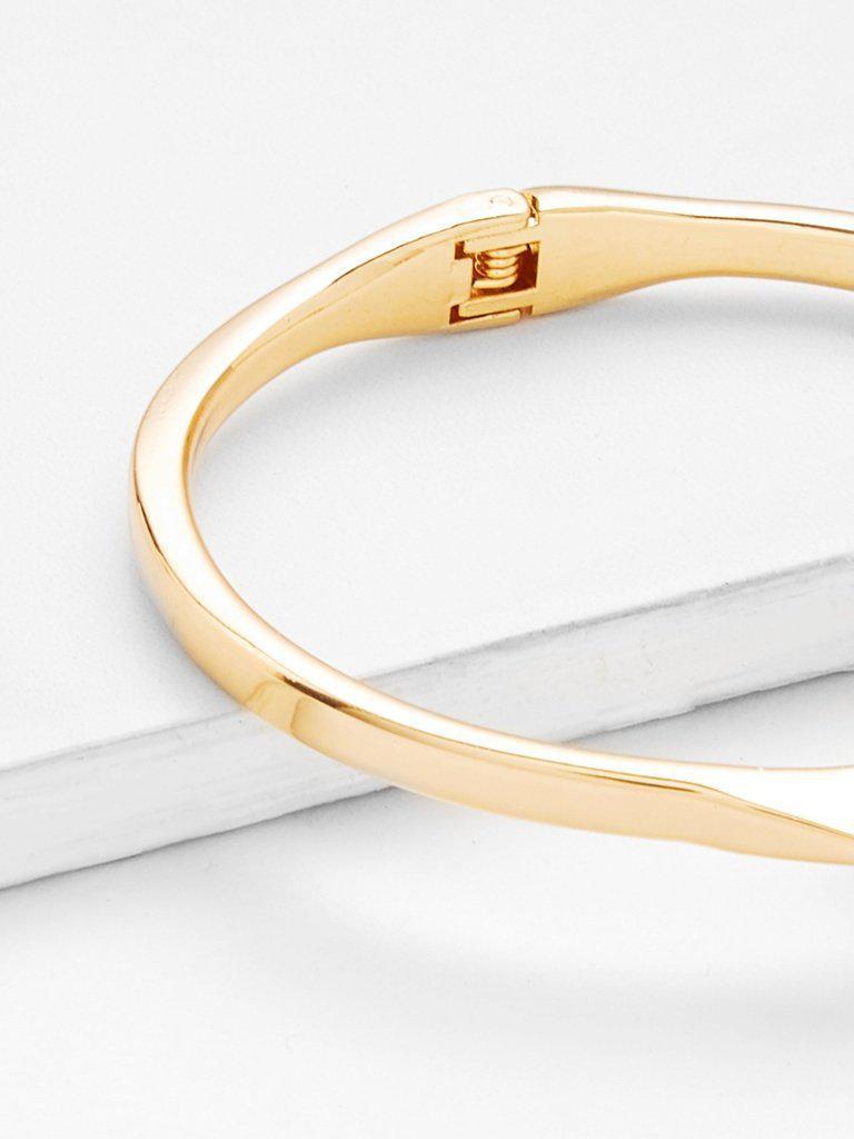 Open Spring Cuff Bangle--Des Mess