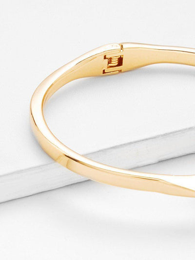 Open Spring Cuff Bangle--Des Mess