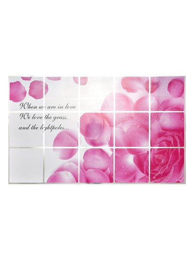 Flower Pattern Oil Proof Sticker-others-Des Mess
