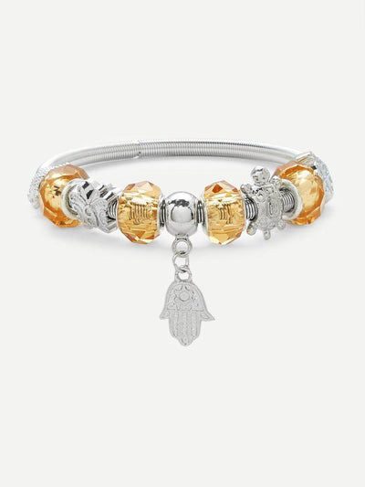 Butterfly And Hand Detail Bangle--Des Mess