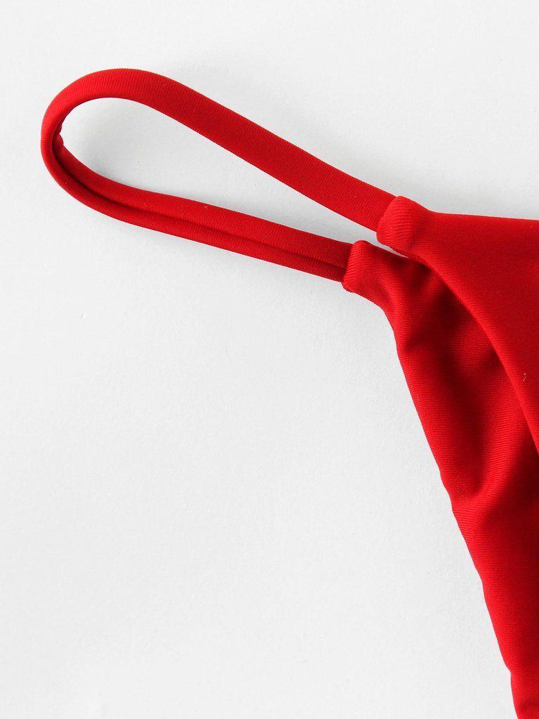 Triangle Beach Bikini Set-swimwear-Des Mess
