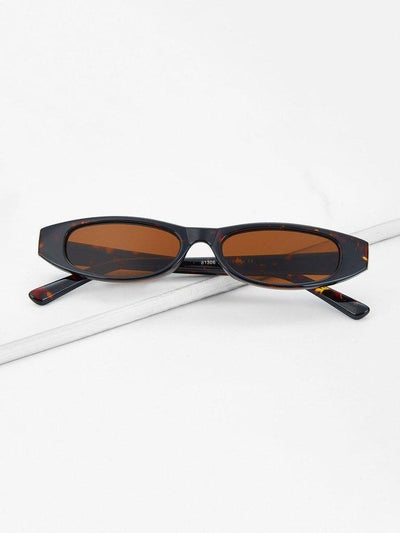 Oval Lens Sunglasses-accessories-Des Mess