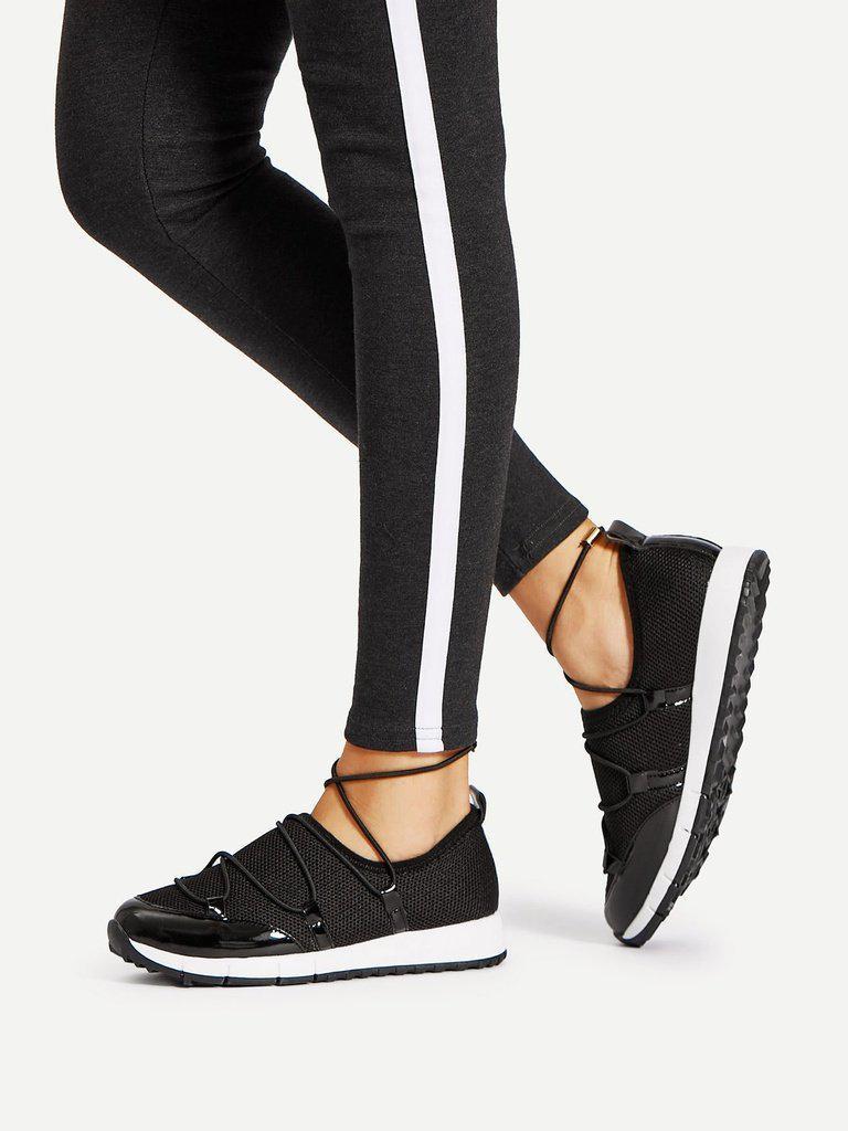 Net Surface Low Top Sneakers-shoes-Des Mess