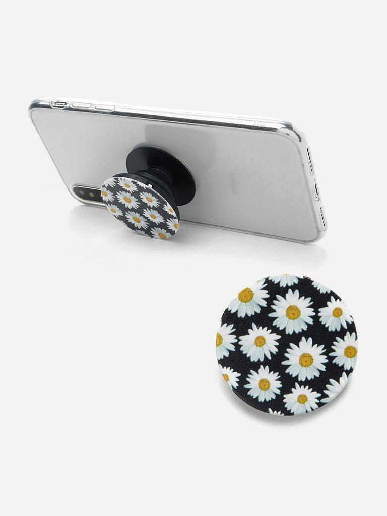 Daisy Print Gasbag Phone Holder-others-Des Mess