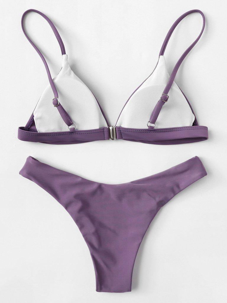 Adjustable Straps Bikini Set--Des Mess