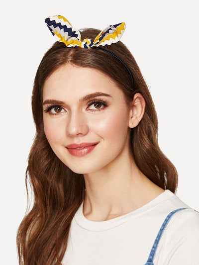 Geometric Bow Detail Headband-hair-Des Mess
