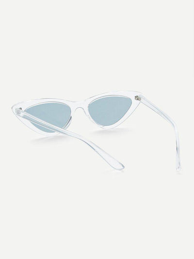 Clear Frame Cat Eye Sunglasses-accessories-Des Mess