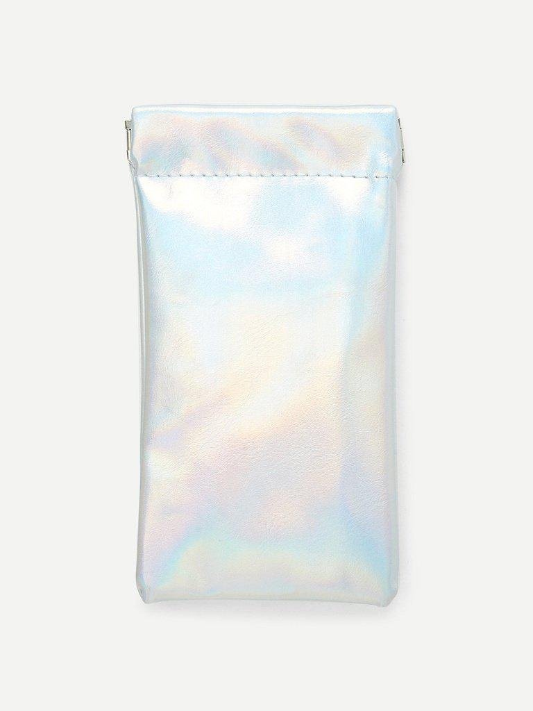 Iridescent PU Glasses Bag-accessories-Des Mess