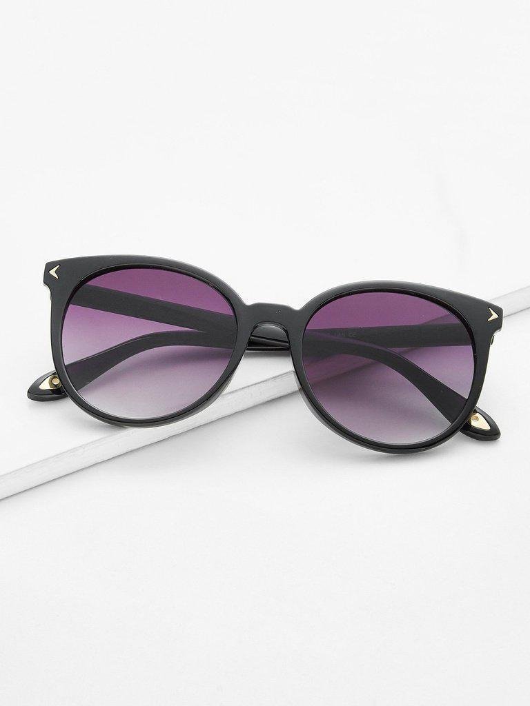 Mirror Lens Cat Eye Sunglasses-accessories-Des Mess