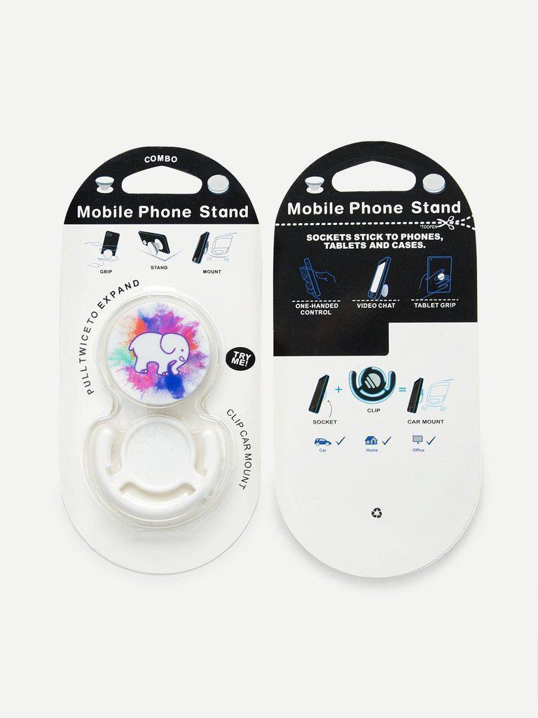 Cartoon Elephant Gasbag Phone Holder-others-Des Mess