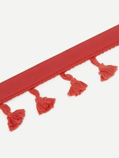 Tassel Fringe Design Belt-accessories-Des Mess