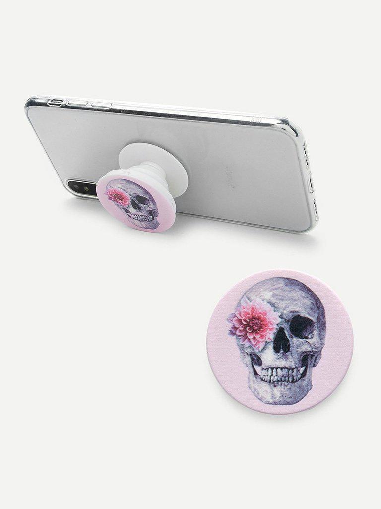 Skeleton Pattern Gasbag Phone Holder-others-Des Mess